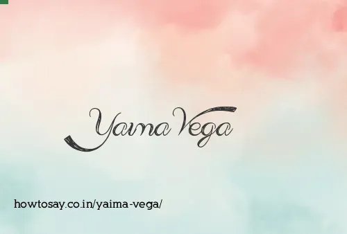 Yaima Vega