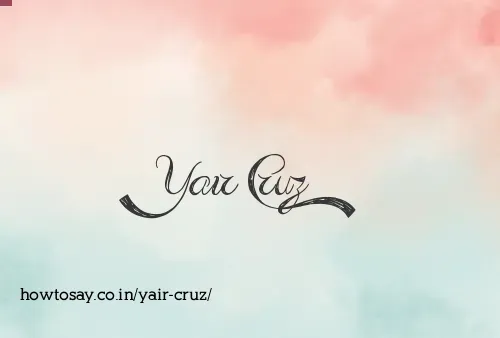 Yair Cruz
