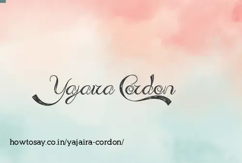 Yajaira Cordon