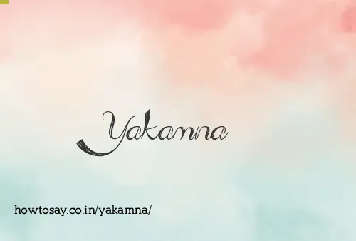 Yakamna