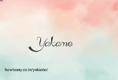 Yakamo