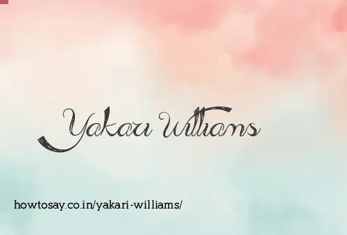 Yakari Williams