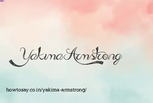Yakima Armstrong