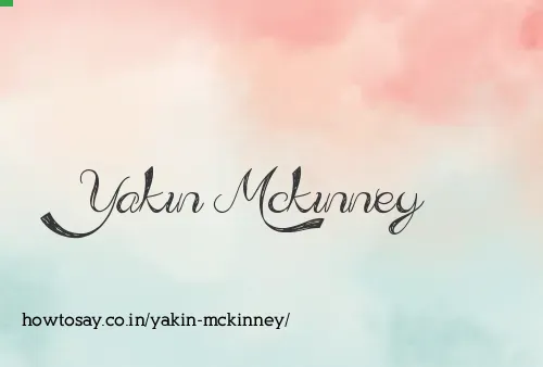 Yakin Mckinney