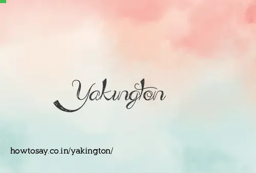 Yakington