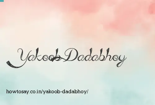 Yakoob Dadabhoy
