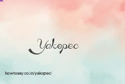Yakopec