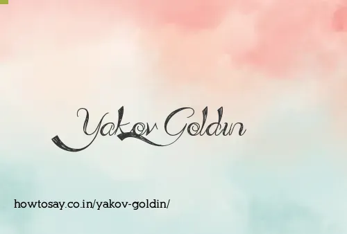 Yakov Goldin