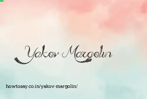 Yakov Margolin