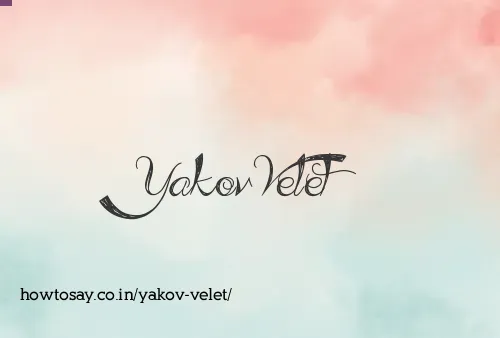 Yakov Velet