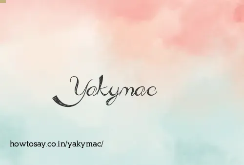 Yakymac