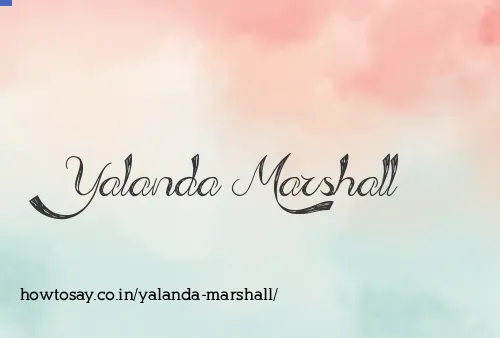 Yalanda Marshall