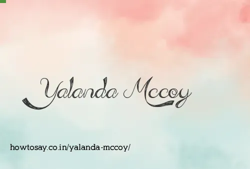 Yalanda Mccoy