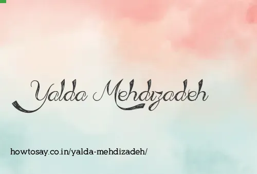 Yalda Mehdizadeh