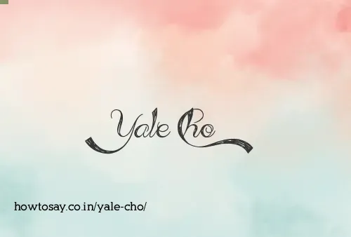Yale Cho