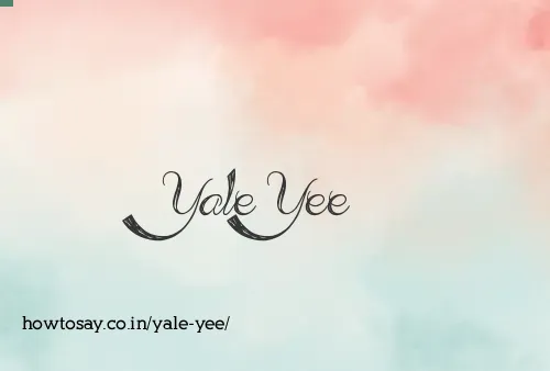 Yale Yee