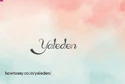 Yaleden