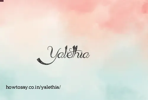Yalethia