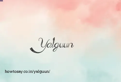 Yalguun