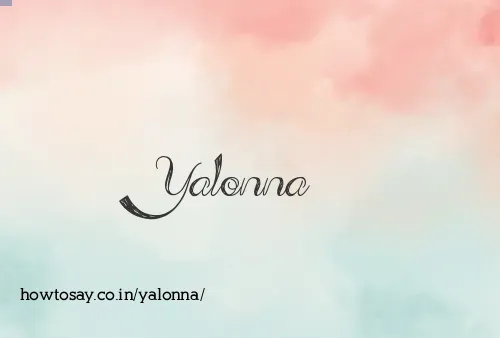 Yalonna