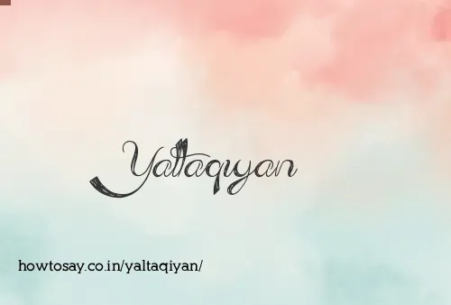 Yaltaqiyan