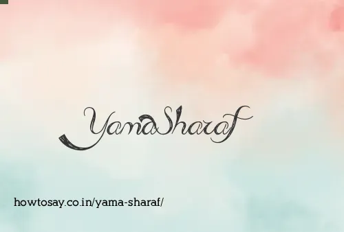 Yama Sharaf