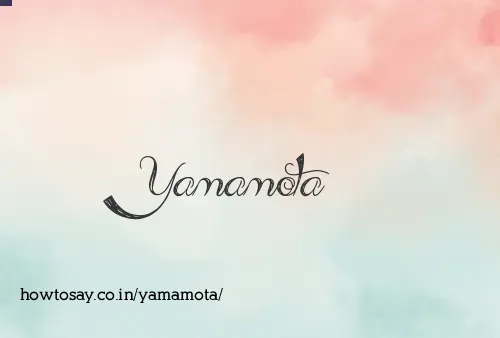 Yamamota