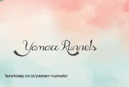 Yamarr Runnels