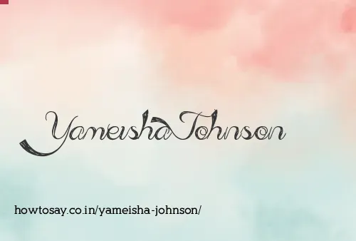 Yameisha Johnson