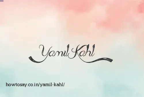 Yamil Kahl
