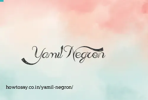 Yamil Negron