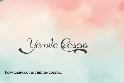 Yamile Crespo