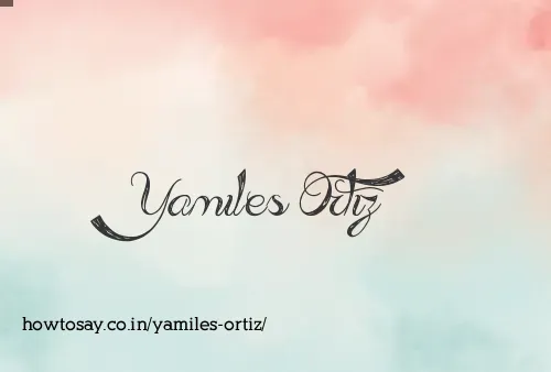 Yamiles Ortiz