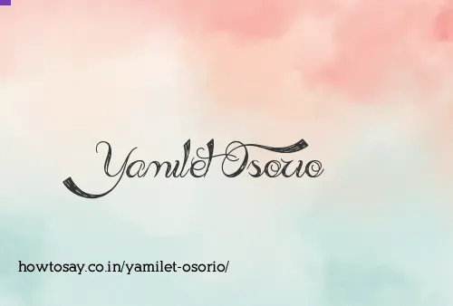 Yamilet Osorio