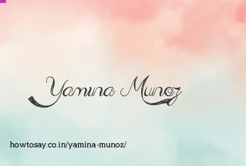Yamina Munoz