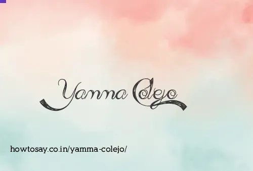 Yamma Colejo