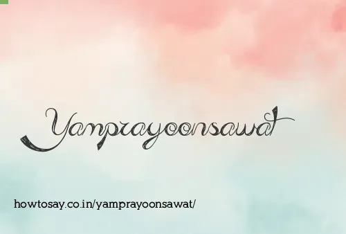 Yamprayoonsawat