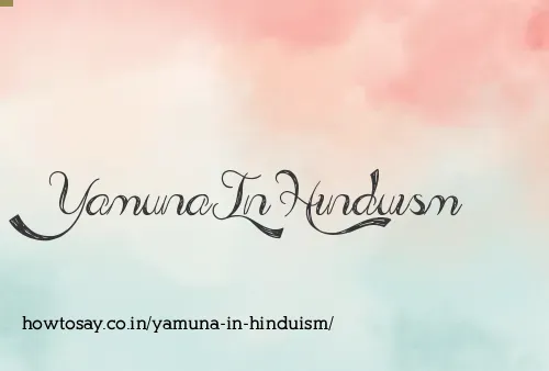 Yamuna In Hinduism