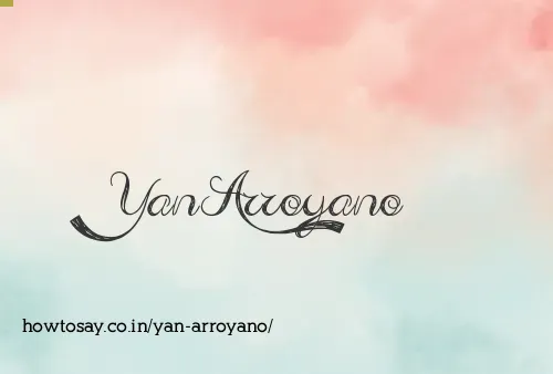 Yan Arroyano