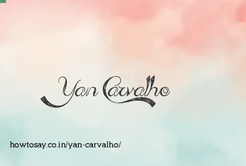Yan Carvalho