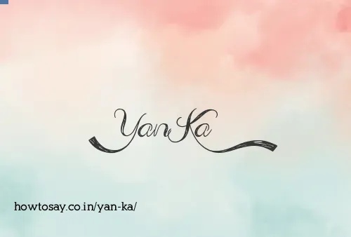 Yan Ka