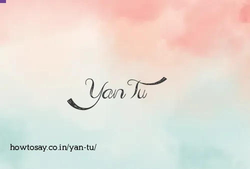 Yan Tu