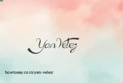 Yan Velez