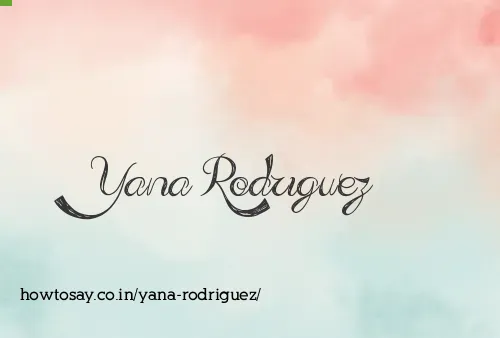 Yana Rodriguez