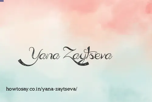 Yana Zaytseva