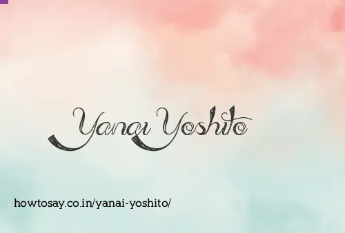 Yanai Yoshito
