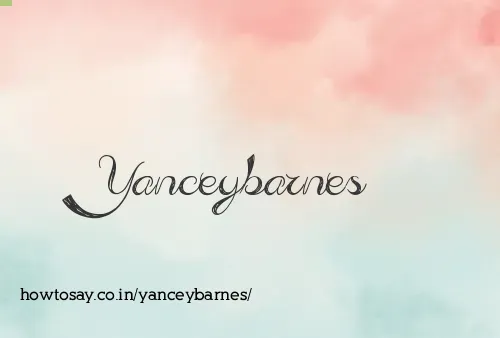 Yanceybarnes