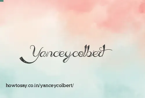 Yanceycolbert
