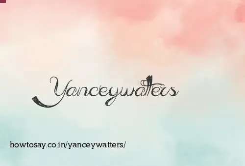 Yanceywatters