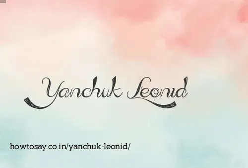 Yanchuk Leonid